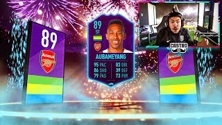 I GOT 89 POTM AUBAMEYANG!!! WALKOUT IN PACKS!! FIFA 19