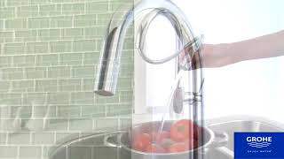 Кухонный смеситель с лейкой GROHE CONCETTO 31483001