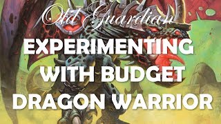 Experimenting with Budget Dragon Warrior (Hearthstone Rise of Shadows deck)