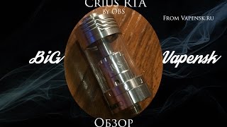 Crius RTA by OBS / Обзор