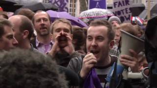 Take Back Parliament Rally from Trafalgar Square to Smith Square to talk to Nick Clegg