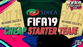 FIFA 19 ULTIMATE TEAM I FIFA 19 SERIE A STARTER TEAM I FIFA 19 CHEAP CALCIO A STARTER SQUAD