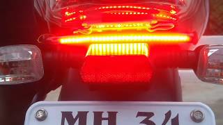 LED TAIL LIGHT STRIP WITH INDICATORS INSTALLATION