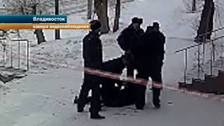 Жесткое задержание дебоширов попало на видео