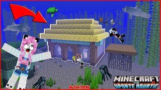 THỬ THÁCH SINH TỒN DƯỚI ĐÁY BIỂN MINECRAFT*MỀU REDHOOD VÀ CHỊ PANDA LÀM THỬ THÁCH SỐNG 24H DƯỚI BIỂN