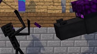 Enderman vs Enderdragon Life - Minecraft Animation