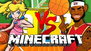 Minecraft: BASKETBALL LUCKY BLOCK CHALLENGE | NBA 2K18 SHOWDOWN!!