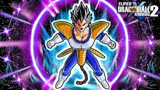 NEW DBZ ANIMATED VEGETA GREAT APE SKILL! Dragon Ball Xenoverse 2 Oozaru Vegeta Transformation