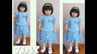 Очень красивые вязаные платья для девочек от TiM. Beautiful сrochet dresses for girls