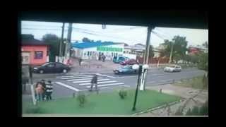 саакашвили попал под трайлер.Saakashvili came under the trailer.accident with the President 2013