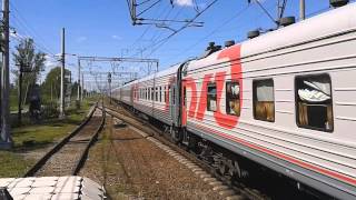 Электровоз ЧС2т-954 с пассажирским