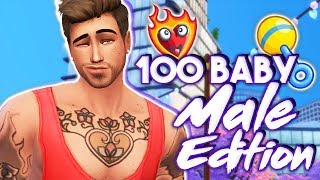 WE GOT TWINS!?? // THE SIMS 4 | 100 BABY CHALLENGE MALE EDITION #4