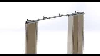 Panneaux Japonais 6 coulissants 3m40 SECODIR DECO