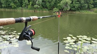 Рыбалка с фидером на реке. Катушка Piscifun Carbon X