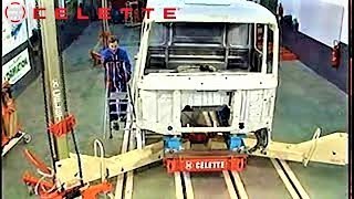 TRUCK COLLISION REPAIR WITH CELETTE FRAME MACHINE