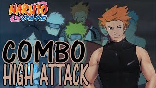 NARUTO ONLINE - FORMASI COMBO HIGH ATTACK (RECOMMENDED) - CRIMSON #3