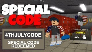 4TH JULY SPECIAL CODE | Roblox RB World 2