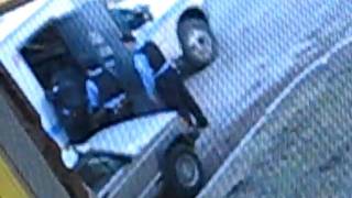 Junky Hogtied and Put into Squad rel by CPD