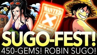 450 GEMS! ROBIN SUGO-FEST! (One Piece Treasure Cruise - Global)