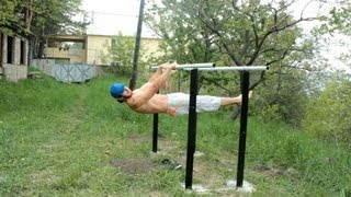 Комплекс упражнений для переднего виса . Front Lever . a set of exercises