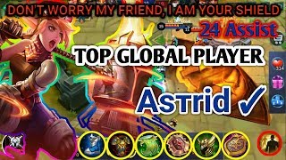 New Meta..D SHILD Lolita Full Gameplay n Build by [ Asтrid ✓ ] Top Global Player| Mobile Legends