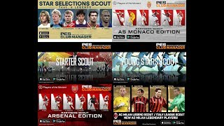 [1400 Subscriber Special] PES Club Manager – Galactic Managers Cup Team Sharing & Multiple Scouts