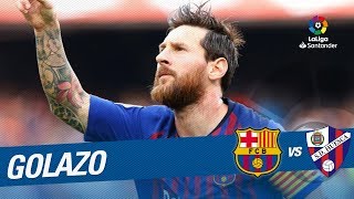Golazo de Messi (1-1) FC Barcelona vs SD Huesca