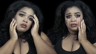 Dead & Crying Blood | A Halloween Tutorial | Alexia Densmore