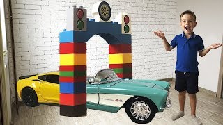 Превращаем старые машинки Шевроле Корвет в новые.