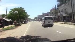 DRIVING IN BANGALDESH HIGHWAY  / Balagoing  Tajpur