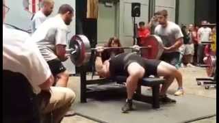 RAW Bench Press WORLD RECORD - WPC - 556lbs (252.5