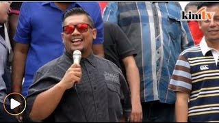 Azmin Ali macam cicak mengkarung, gelar Armand