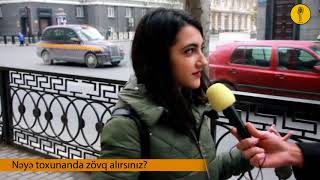 Nəyə toxunanda zövq alırsınız?