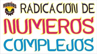 radicación de números complejos - forma cartesiana o binómica ejemplo