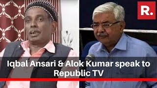 Iqbal Ansari & Alok Kumar Speak To Republic TV On SC Dismissing Ayodhya Verdict Review Petitions