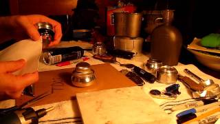 How to Make a Trangia Alcohol Stove (monster can) Easy