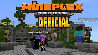 OFFICIAL MINEPLEX SERVER!!! - MCPE 0.15.1 Mineplex Server - Minecraft PE (Pocket Edition)