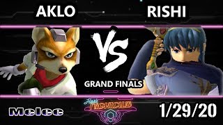 Hax’s Nightclub S1E5 - Rishi (Marth) Vs. [L] Aklo (Fox) SSBM Grand Finals