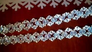 Колье из бисера и бусин. Мастер-класс для начинающих. Necklace from beads. Master class