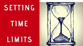 How To Be Creative: Setting Time Limits with your Music
