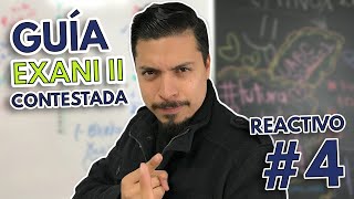 Guía EXANI II Contestada Reactivo #4: Punto medio / División de un segmento / EXANI II Simulador