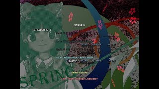 Hidden Star in Four Seasons Lunatic Spellcard 94 - "Hidden Breezy Cherry Blossom"