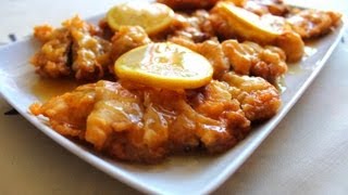 Pollo al limón estilo chino - Recetas de cocina ✅