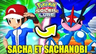 SACHA ET SACHANOBI DANS POKEMON SOLEIL ET LUNE !?