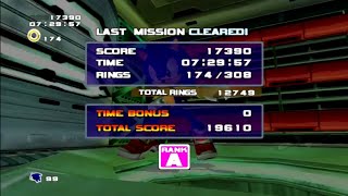 Sonic Adventure 2 Battle: Crazy Gadget Mission 5 -Hard Mode- (A Rank) | Reverofenola