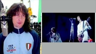 British guitarist reacts to the shy and retiring band 'The Who' in 1969!