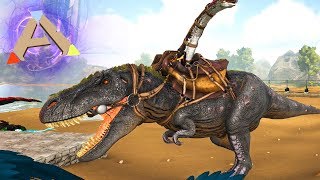 ARK GAIA #42 - FARM DE T-REX! DEU RUIM!