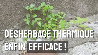 Désherbeur thermique à air chaud pulsé pour désherber sans pesticides
