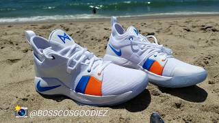 PAUL GEORGE'S NIKE PG 2 "THE BAIT" DETAILED SNEAKER REVIEW & ON FEET (OCEANSIDE REVIEW)