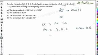 Finding Highest Normal Form